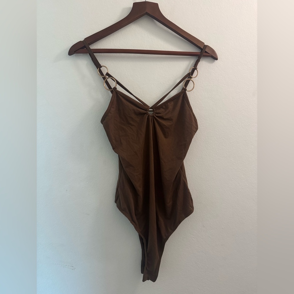 BROWN BODYSUIT